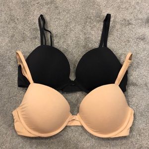 Two Push Up T shirt bras